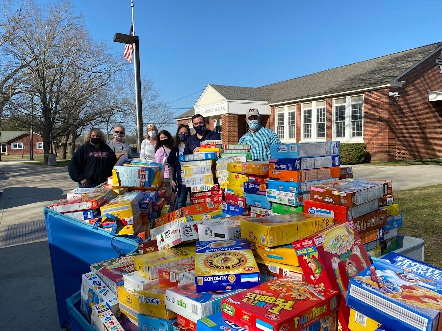 Over 1,200 boxes of cereal including Cheerios, Chex and more, were donated—up from last year’s 993 collected.